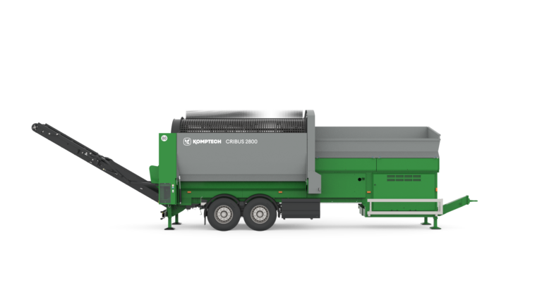 Komptech Cribus trommel screener