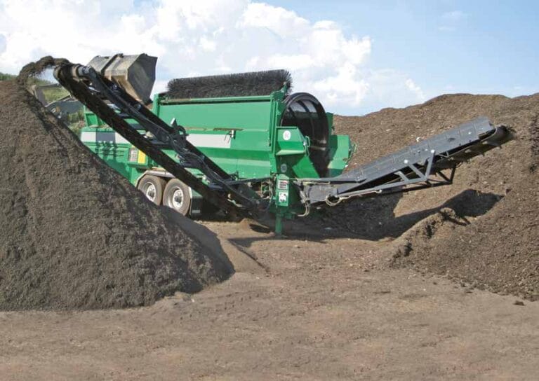 Komptech Maxx trommel screener