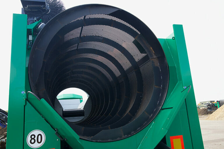 Komptech Cribus trommel screener