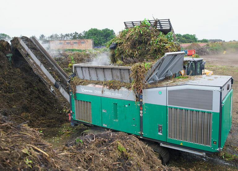 Komptech Crambo shredder