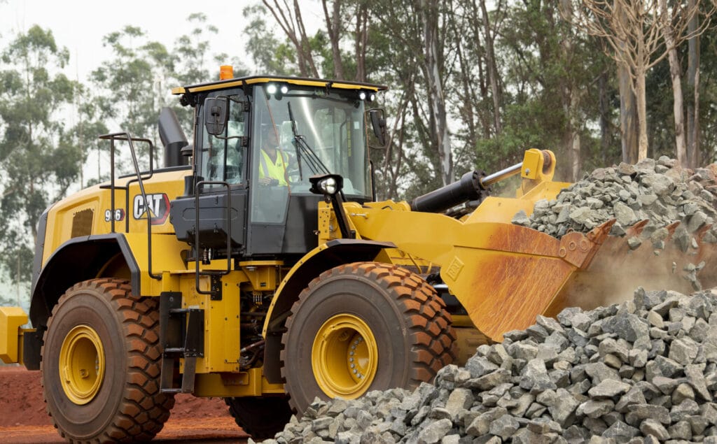 CAT 966 wheel loader hire